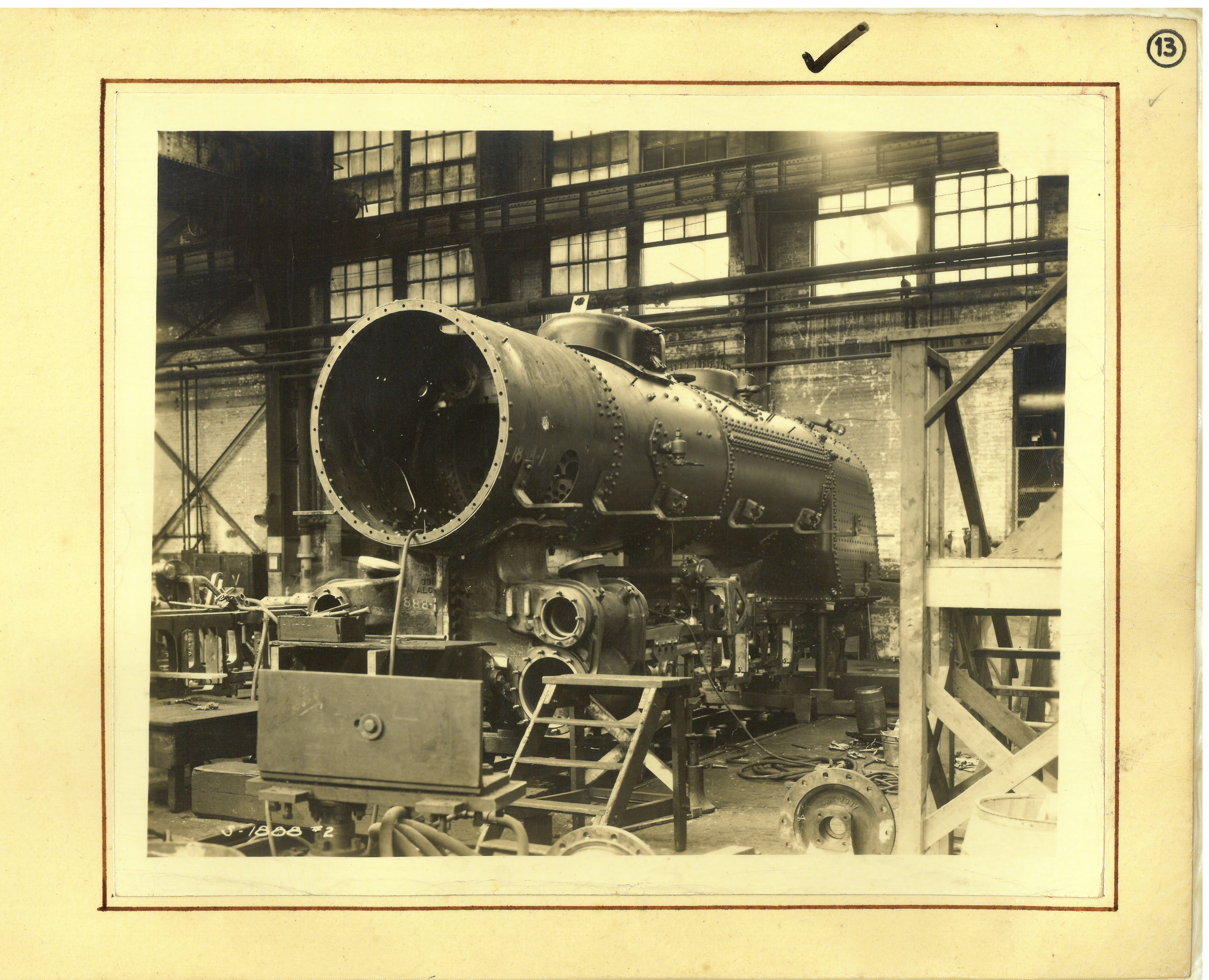 M2 class locomotive built at Ajmer Workshops 1923